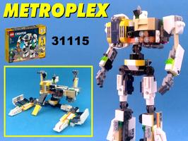 Набор LEGO Transformer Metroplex from LEGO 31115 Space mining mech