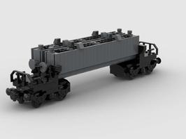 Набор LEGO MOC-90841 Eisenbahn  Lastrohrwagen - Railroad Load pipe wagon