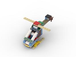 Набор LEGO MOC-91069 31093 Helicopter