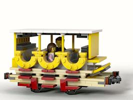 Набор LEGO MOC-91442 Historic Adler Passenger Car 3rd Class