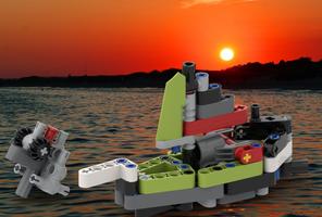 Набор LEGO MOC-91531 42102 Sailboat Adventure