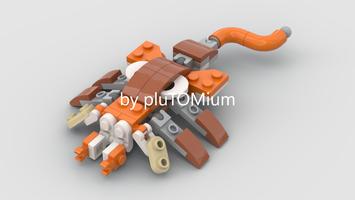 Набор LEGO MOC-91558 Facehugger (LEGO 30574 Alternate)