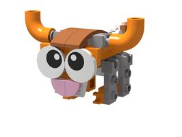 Набор LEGO MOC-91836 Texas Longhorn Cattle