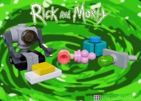 Набор LEGO Rick and Morty objects