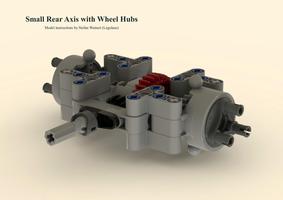 Набор LEGO Small Rear Axis with Wheel Hubs