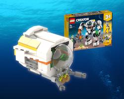 Набор LEGO MOC-92347 Research Submarine (31115 Alternate Build)