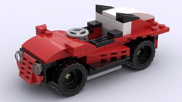 Набор LEGO MOC-92366 31100 Minifig-Scale Jeep