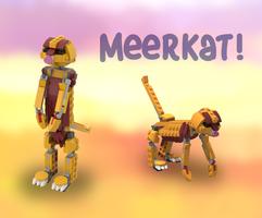 Набор LEGO MOC-92435 Meerkat (Alternate Model for Creator 3-in-1 Wild Lion 31112)