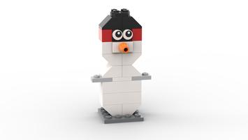 Набор LEGO MOC-92496 11016 Snowman