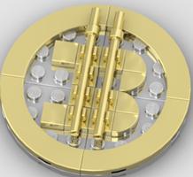 Набор LEGO Bitcoin play money