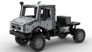 Набор LEGO MOC-92523 Mercedes-Benz Unimog U4023