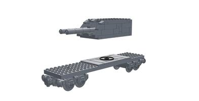 Набор LEGO railway cannon