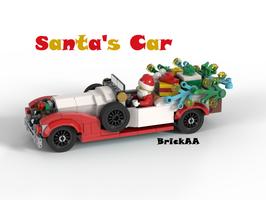 Набор LEGO MOC-93059 Santa^s Car