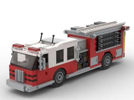 Набор LEGO MOC-93093 American Fire Truck