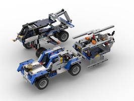 Набор LEGO MOC-93275 42112 - 3 in 1 transportation