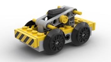 Набор LEGO MOC-93363 Working Minifig-Scale Pump-Car