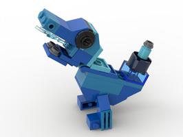 Набор LEGO MOC-93661 11006 Blue Dragon