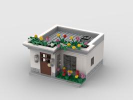 Набор LEGO MOC-93672 Modern house