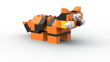 Набор LEGO MOC-93981 10696 Tiger