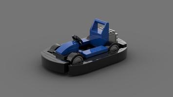 Набор LEGO Simple Blue Go-Kart