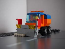 Набор LEGO Snow plow with salt spreader