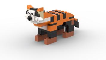 Набор LEGO MOC-94076 11011 Tiger