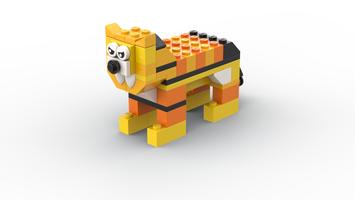 Набор LEGO MOC-94163 11016 Tiger