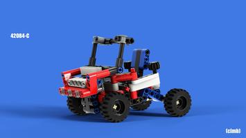 Набор LEGO MOC-94455 42084C - Tiny Off-Roader