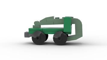 Набор LEGO Schienenwolf Rail Destroyer