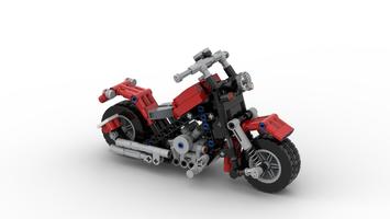Набор LEGO MOC-94555 Custom chopper