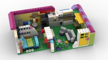 Набор LEGO MOC-94920 10698 Moderm Apartment (one bedroom one bath)