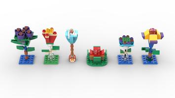 Набор LEGO MOC-94926 10698 + 31058 Flowers
