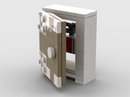 Набор LEGO MOC-94943 Closet, Wardrobe, Kleiderschrank, Schrank