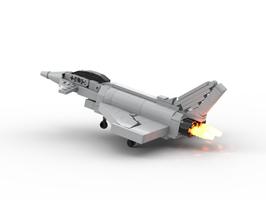 Набор LEGO MOC-95017 mini Eurofighter Typhoon