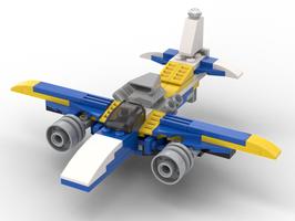 Набор LEGO MOC-95029 31087 Plane With Landing Gear