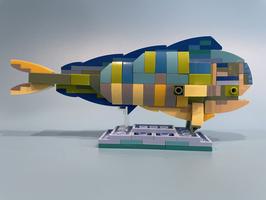 Набор LEGO MOC-95341 Mahimahi Fish Model