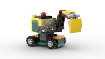 Набор LEGO MOC-95396 11014 Digger
