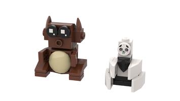 Набор LEGO Nightmare Teddies