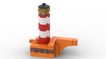 Набор LEGO Mini Lamp Lighthouse