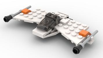 Набор LEGO MOC-96078 912055 Futuristic fighter