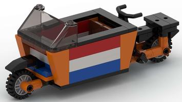 Набор LEGO MOC-96089 Dutch Cargo Bike