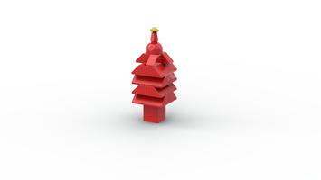 Набор LEGO MOC-96205 11005 Christmas tree