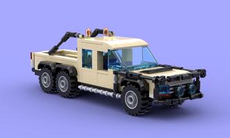 Набор LEGO MOC-96362 6x6 ute