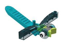 Набор LEGO MOC-96476 Simple Dragonfly