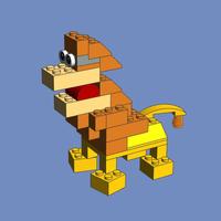 Набор LEGO MOC-96720 Lion