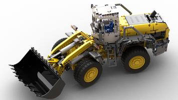Набор LEGO MOC-97049 Wheelloader Powered up