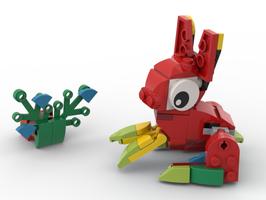 Набор LEGO MOC-97088 30581 Hare