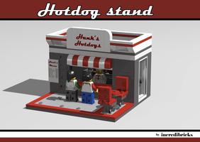 Набор LEGO Hotdog Stand