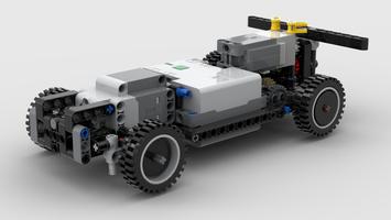Набор LEGO MOC-97600 Simple C+ Race Car
