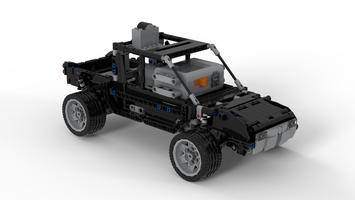 Набор LEGO MOC-97645 Black Pickup